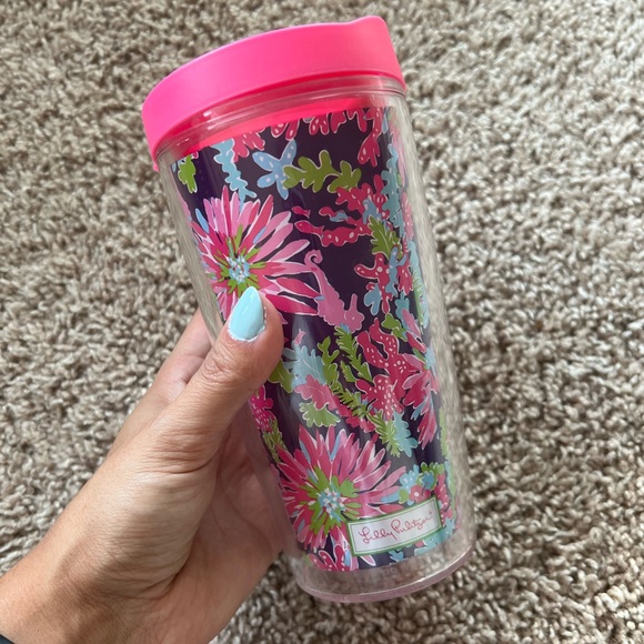 Lily Pulitzer tumbler - Picture 1 of 3